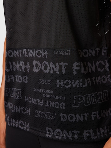 PUMA Performance Shirt 'Dont Sweat It' in Black