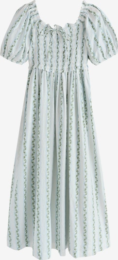 Suknelė iš Next, spalva – šviesiai mėlyna / alyvuogių spalva / kivių spalva / balta, Prekių apžvalga