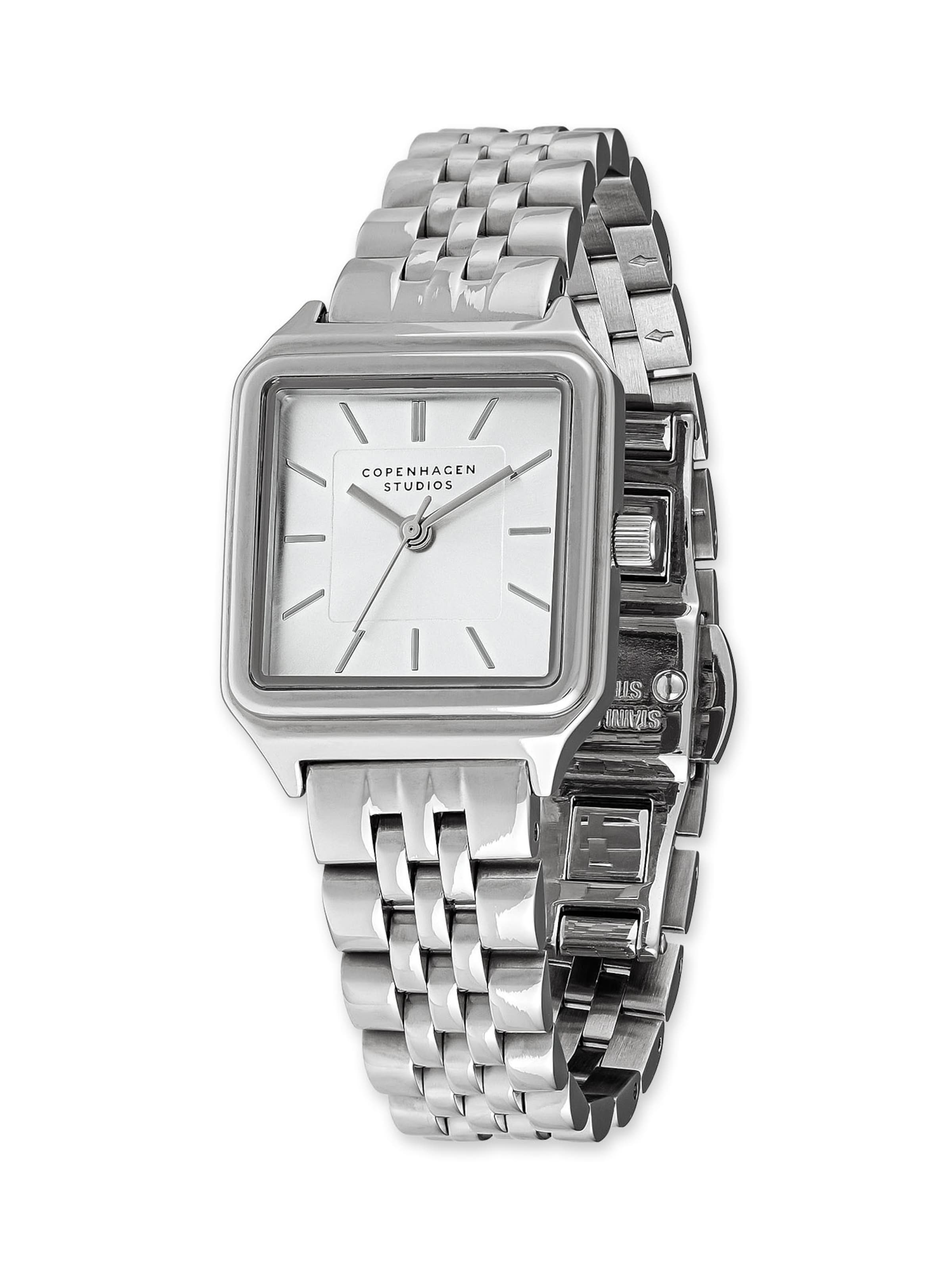 Montre à affichage analogique Copenhagen Studios en argent