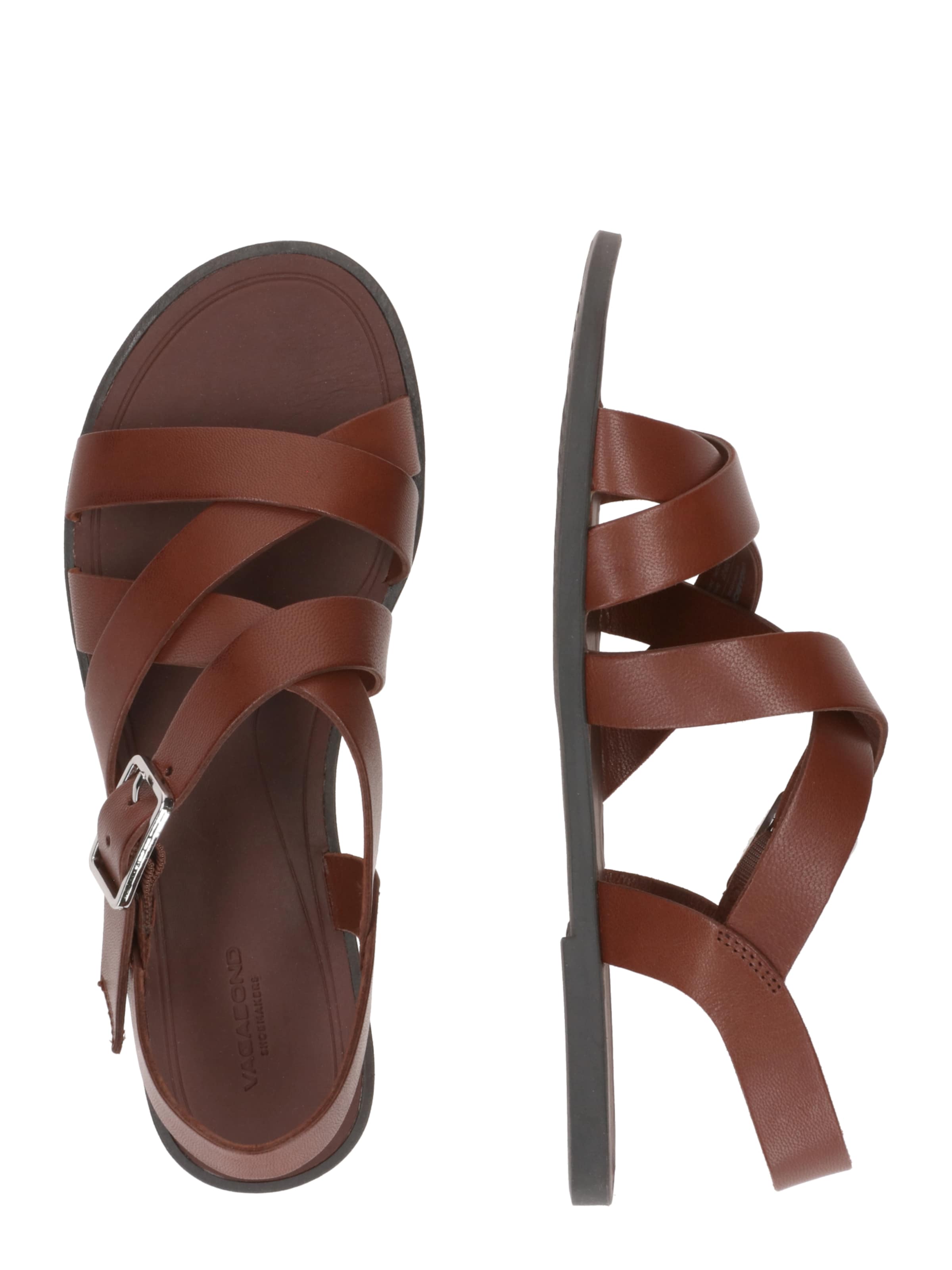 VAGABOND SHOEMAKERS Sandale in Braun
