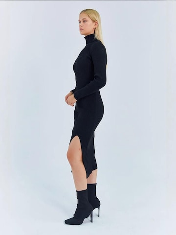 MixRay Gebreide jurk in Zwart