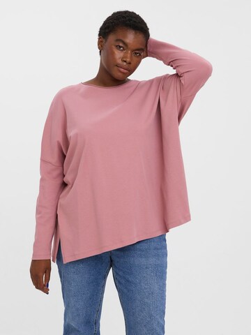 Vero Moda Curve Shirt in Pink: predná strana