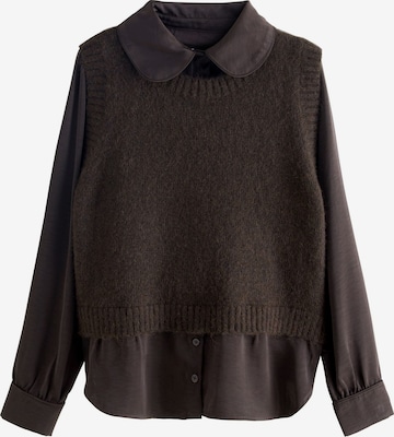 NextBluza - smeđa boja: prednji dio