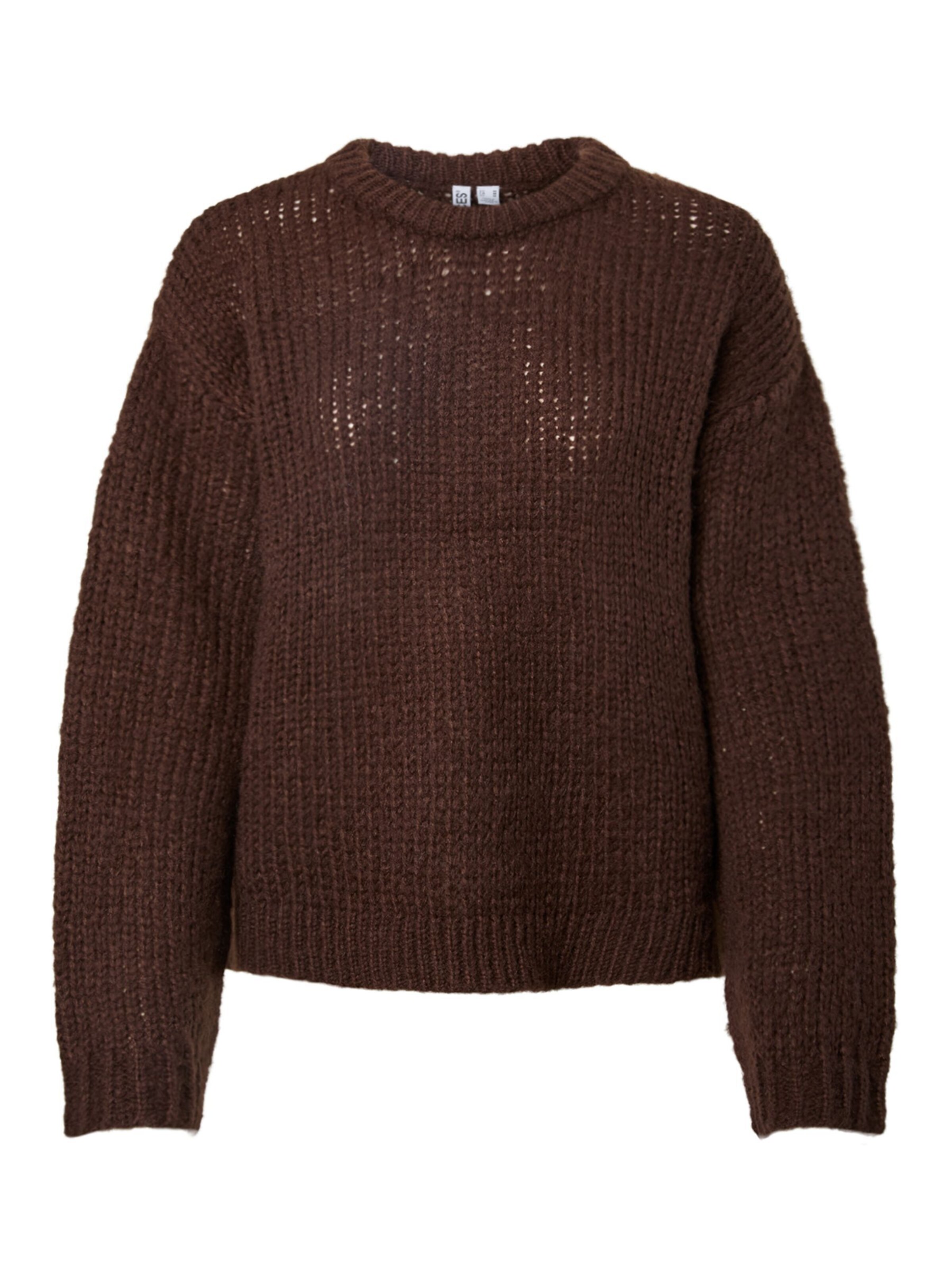 PIECES Sweater 'PCDORTHEA' in M in Brown, Item view