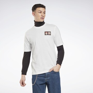 Reebok T-Shirt 'La Casa De Papel' in Weiß: predná strana