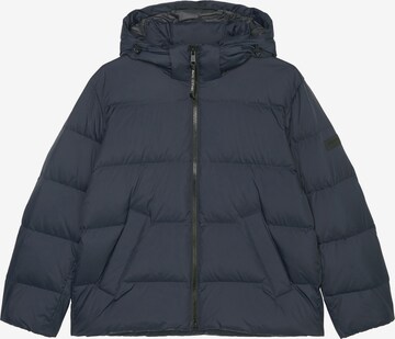 Marc O'Polo Winterjas in Blauw: voorkant