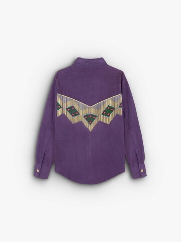 Scalpers Shirt ' ' in Purple
