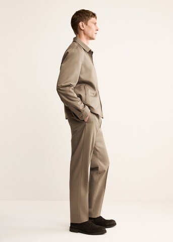 MANGO MAN Between-Season Jacket 'Ferrara' in Brown