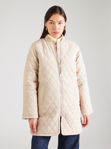 b.young Between-seasons coat 'BETIO' in Beige: front