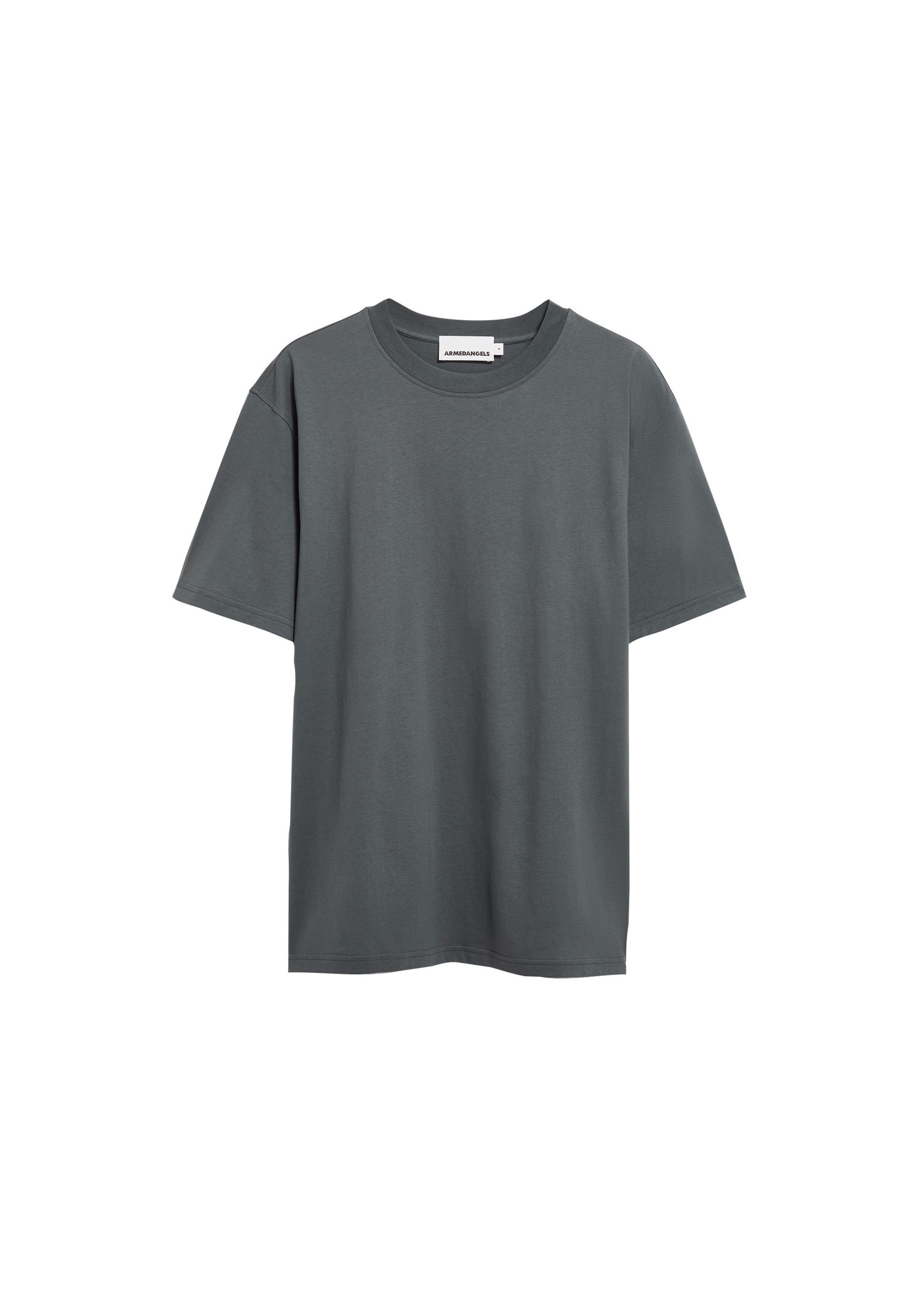 ARMEDANGELS Shirt in Grijs: voorkant