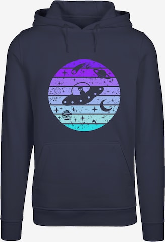 F4NT4STIC Sweatshirt in Blue: front