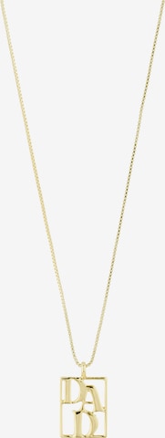 Pilgrim Necklace 'Love Tag' in Gold