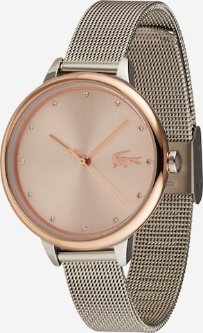 LACOSTE Analogové hodinky – stříbrná: přední strana