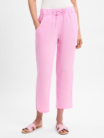 Marie Lund Hose in Pink: Vorderseite