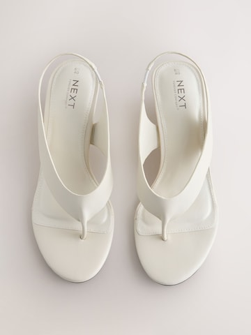Next Sandály – bílá