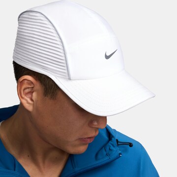 NIKE Athletic Cap in White