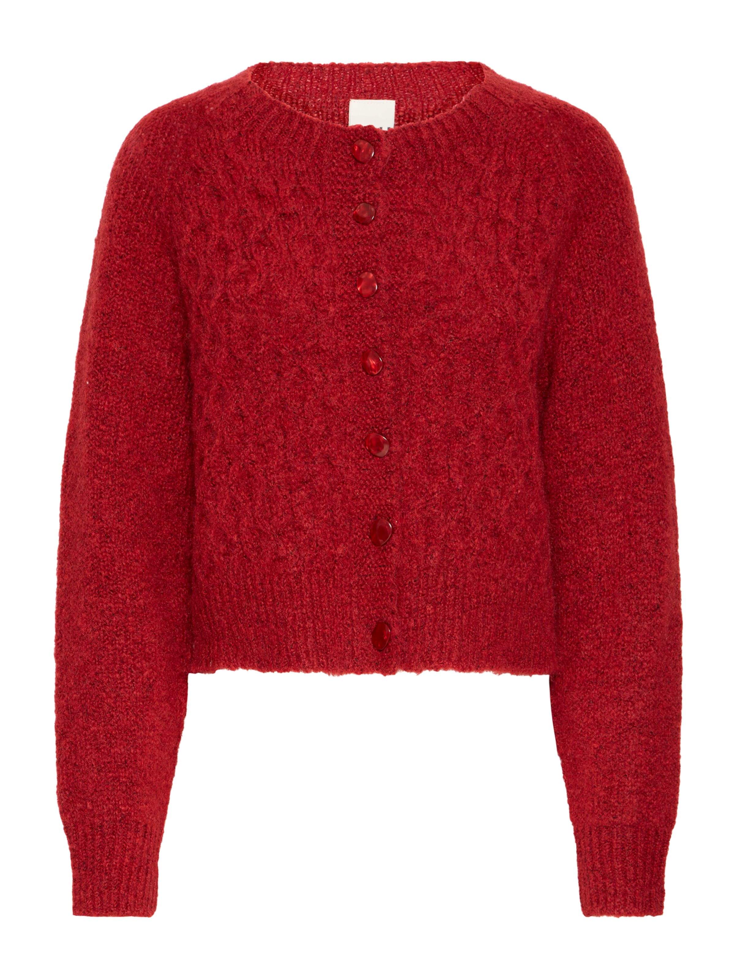 ICHI Kardigán 'IHBELABLUE' - Červená: predná strana