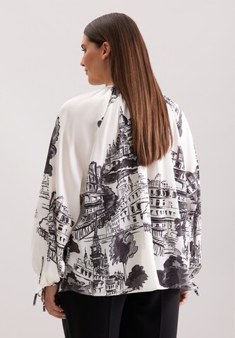 Chemisier SEIDENSTICKER en blanc