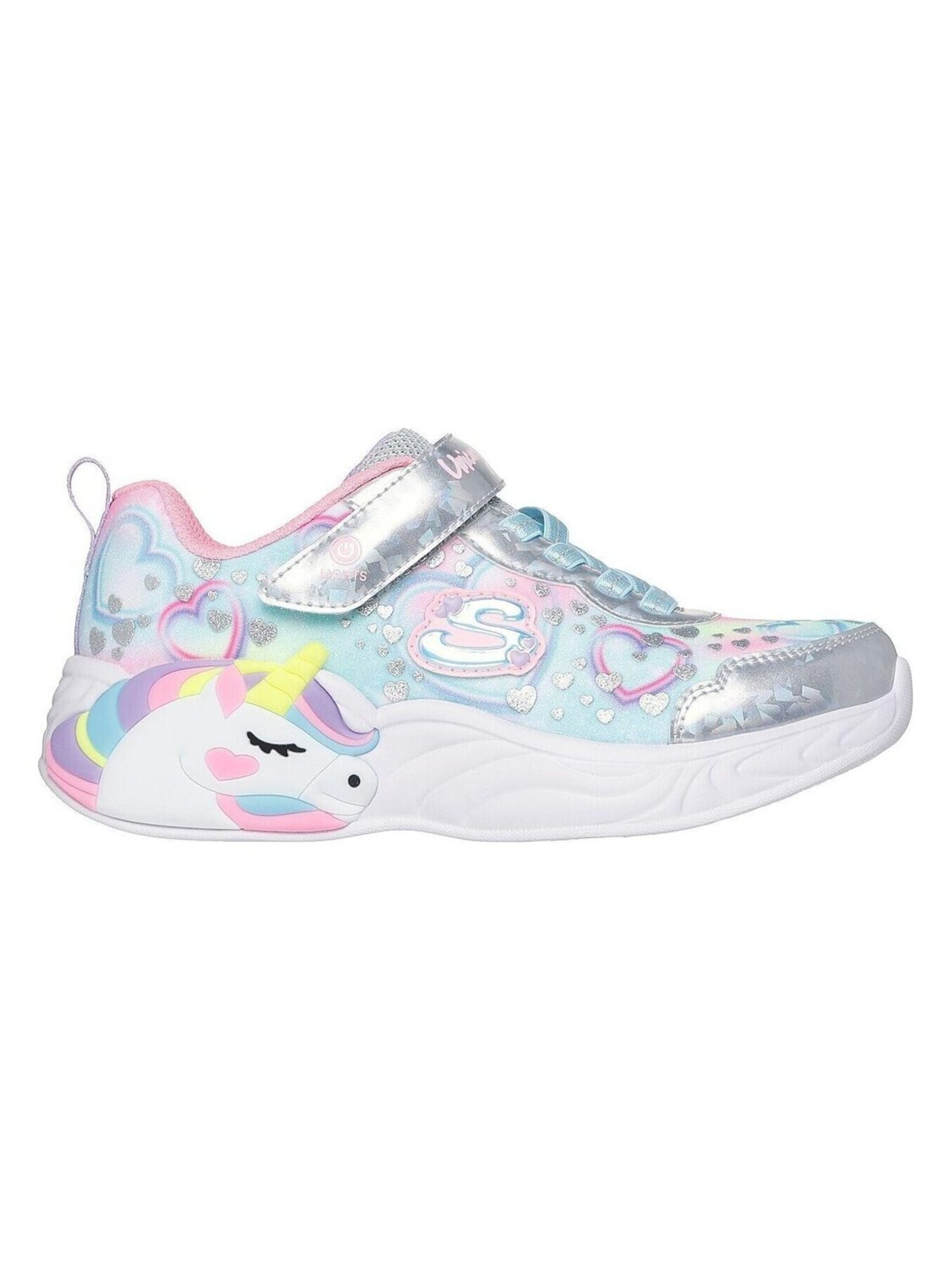 SKECHERS Trainers 'Lights-Unicorn Dreams-Hear' in Mixed colours