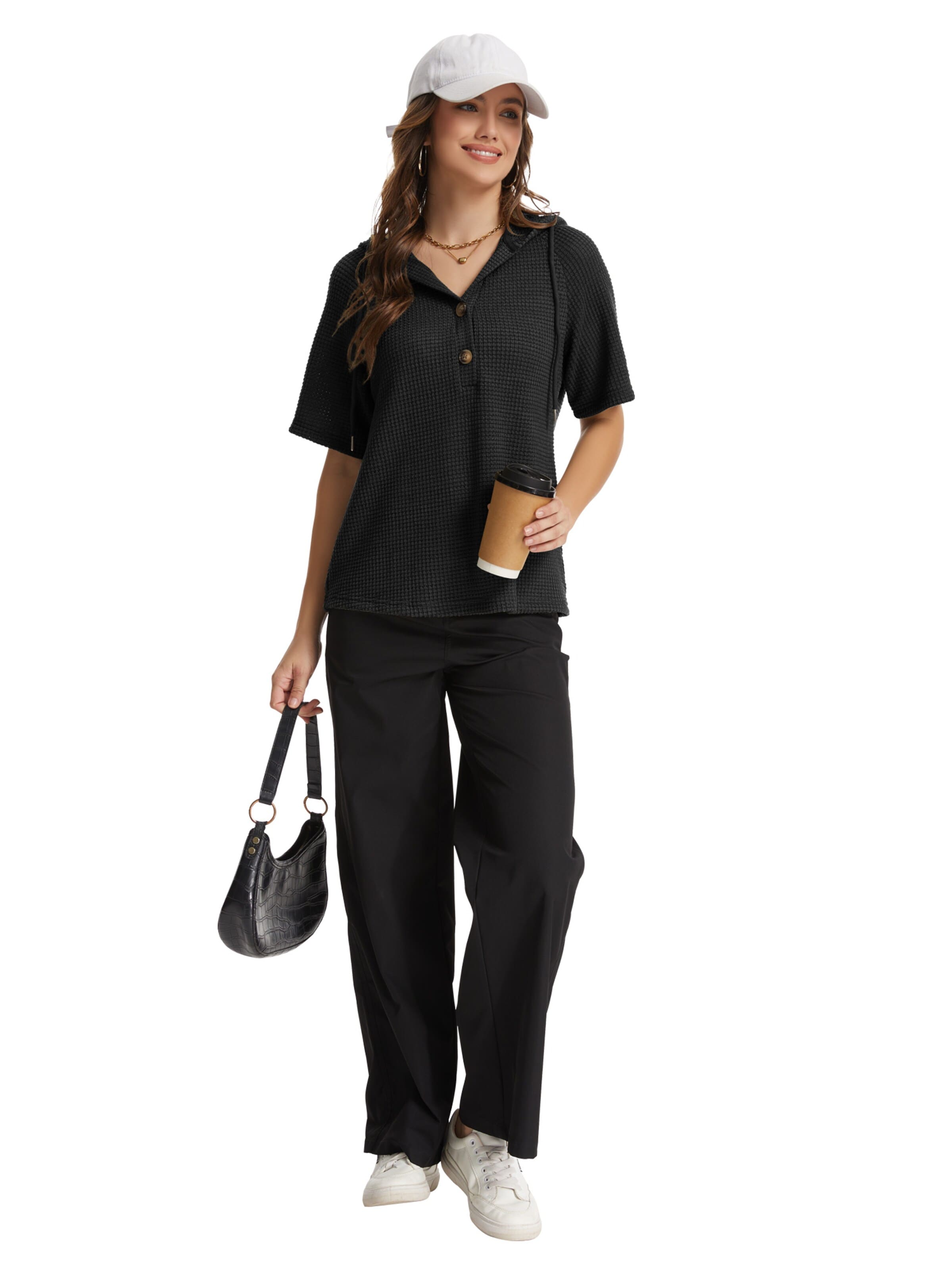 Pull-over 'Tops' MEETWEE en noir