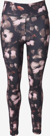 Skinny Leggings Ulla Popken en noir : devant