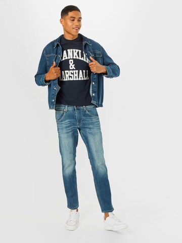 FRANKLIN & MARSHALL T-Shirt in Blau