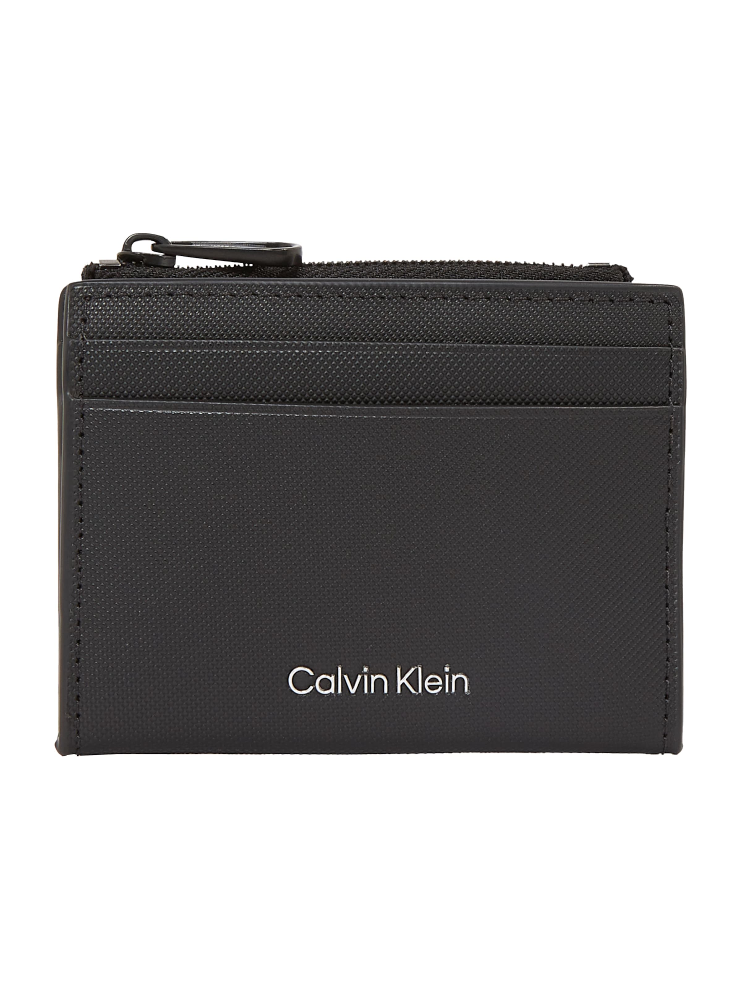 Calvin Klein Kartenetui 'MUST' in Schwarz: Vorderseite
