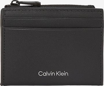 Calvin Klein Kartenetui 'MUST' in Schwarz: Vorderseite