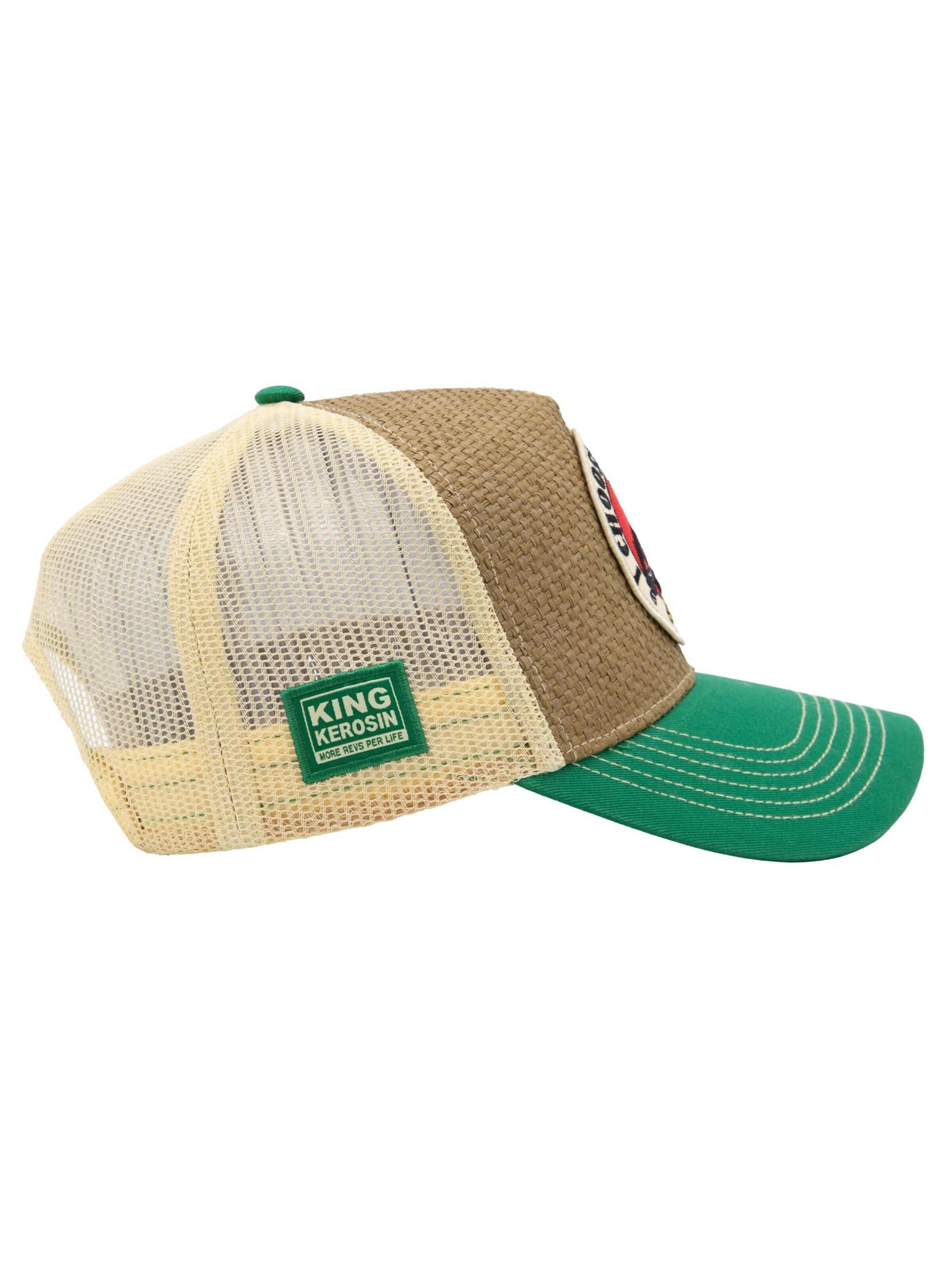King Kerosin Cap 'I Choose Violence' in Brown