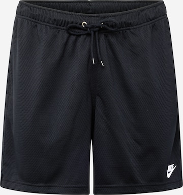 Nike Sportswear - Regular Calças de desporto 'CLUB' em preto: frente