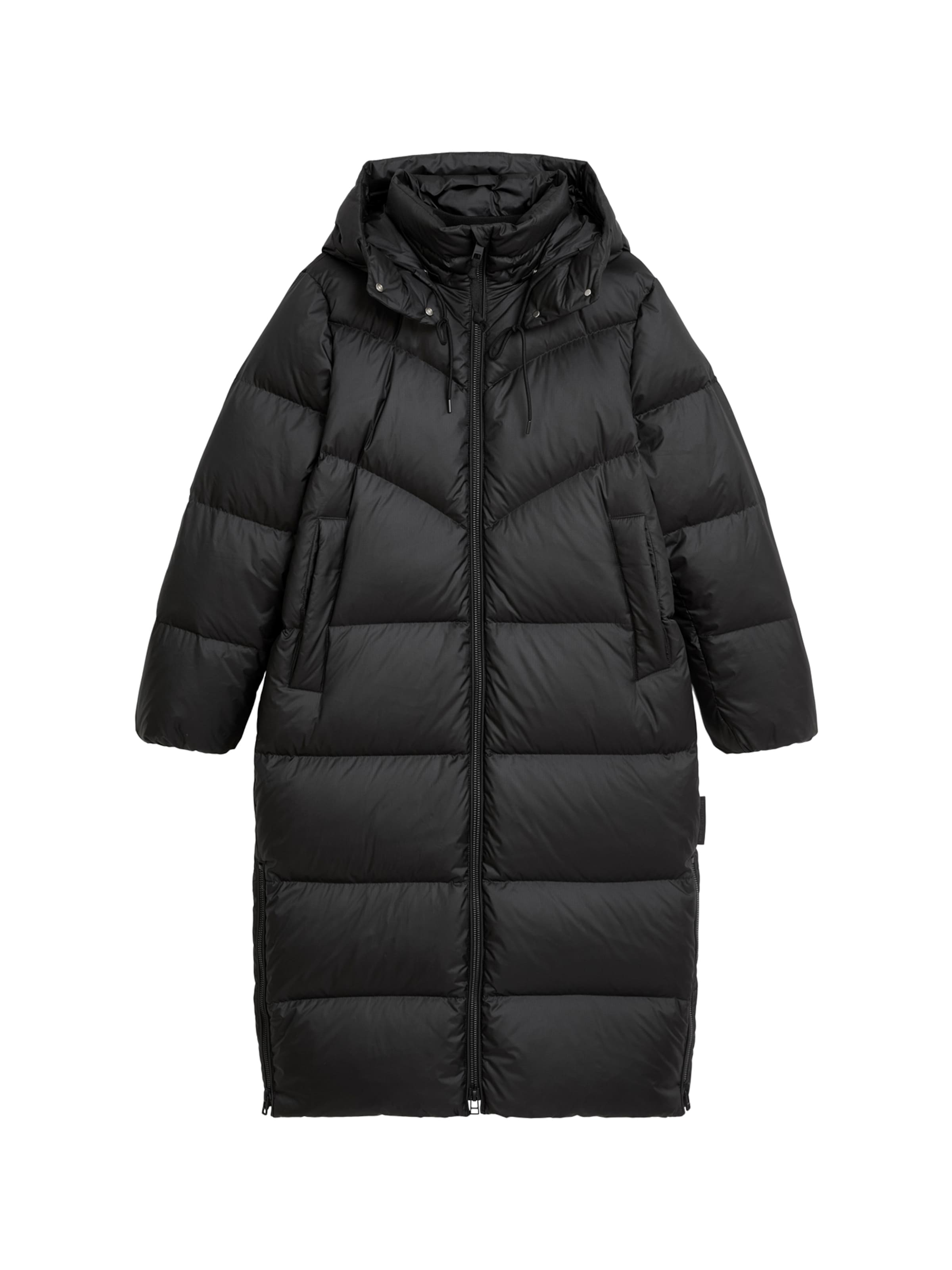 Marc O'Polo DENIM Wintermantel in Zwart: voorkant