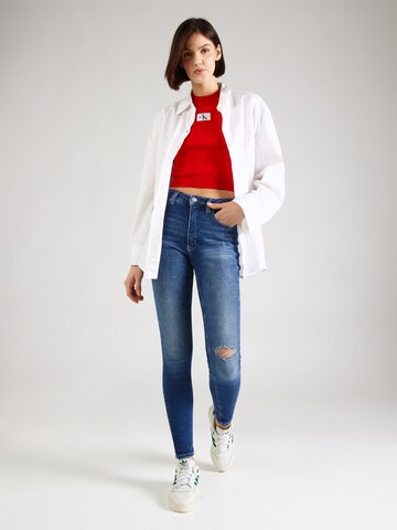 Skinny Jean 'HIGH RISE SKINNY' Calvin Klein Jeans en bleu