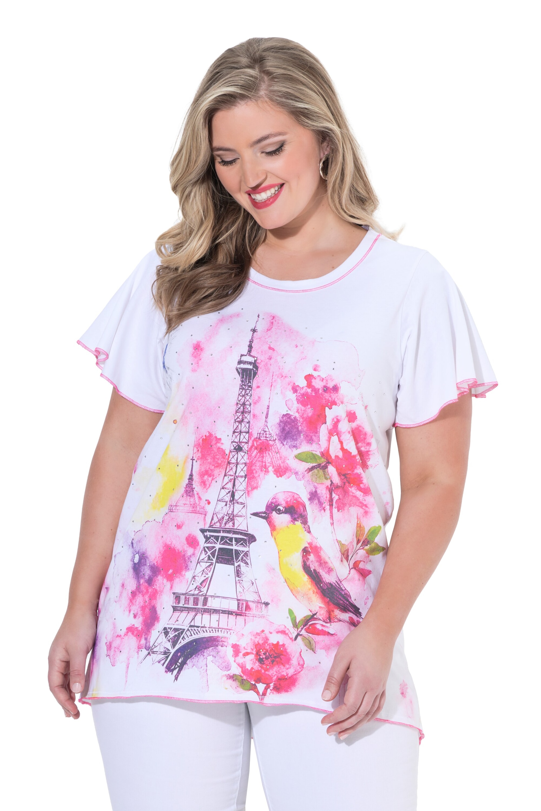 MIAMODA Shirt in Weiß: Vorderseite