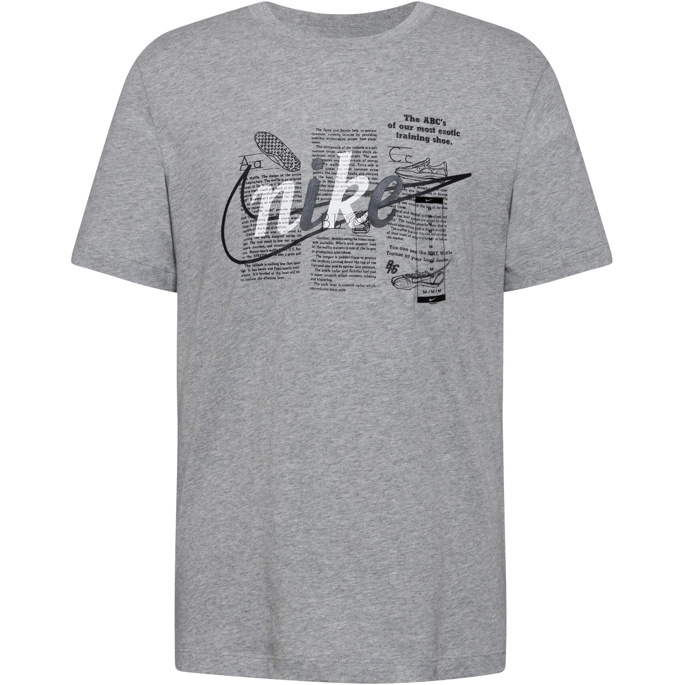 Nike Sportswear Shirt in Grey: front