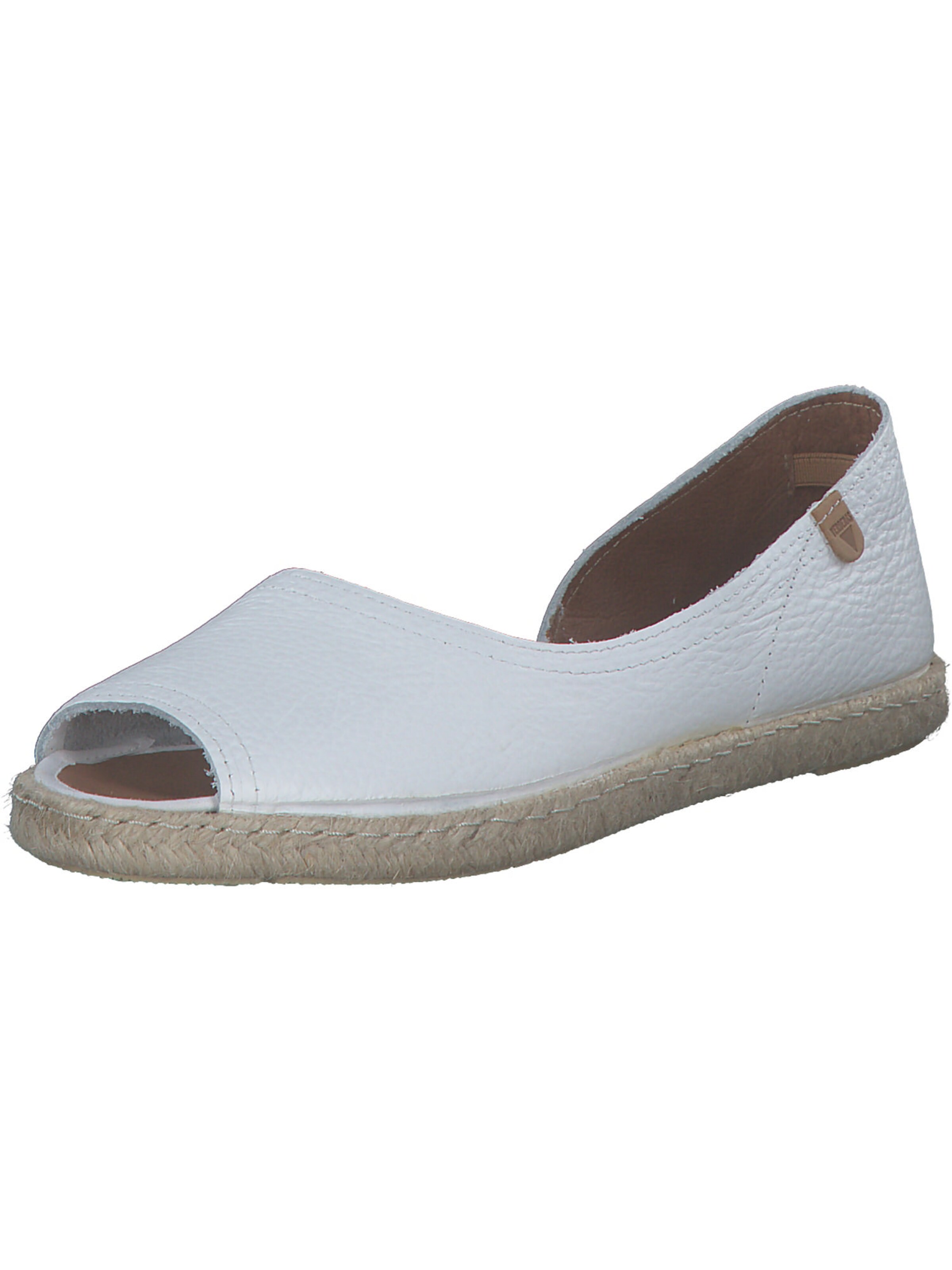 VERBENAS Espadrilles 'Cruz Nucleo' in Weiß: Vorderseite