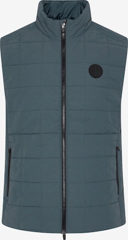 Born Living Yoga Vest 'Merrit' in Blue: front