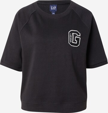 GAPSweater majica 'JAPAN' - crna boja: prednji dio