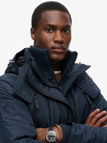 Veste mi-saison Superdry en bleu