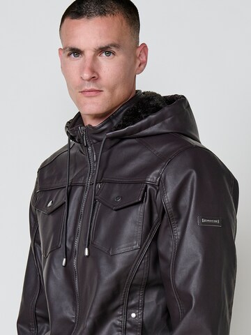 KOROSHI Übergangsjacke in Braun