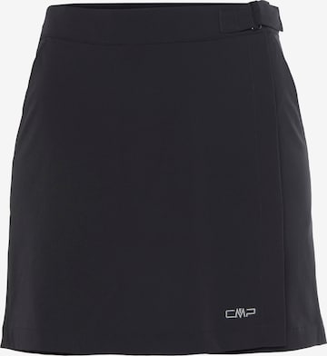 CMP Athletic Skorts in Black: front