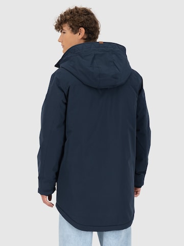 Alife and Kickin Winterparka 'RonAK' in Blauw