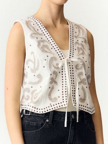 Gilet di YAS in bianco