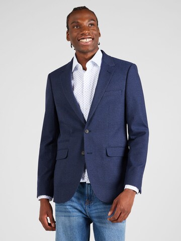 BURTON MENSWEAR LONDON - Regular Fit Jaqueta 'Marl' em azul: frente