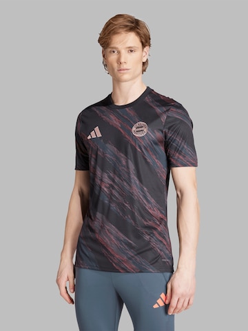 ADIDAS PERFORMANCE Performance shirt 'FCB PRESHI' in Black: front
