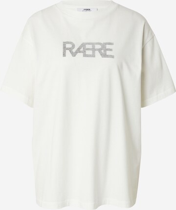 RÆRE by Lorena Rae - Camiseta 'Stina' en blanco: frente