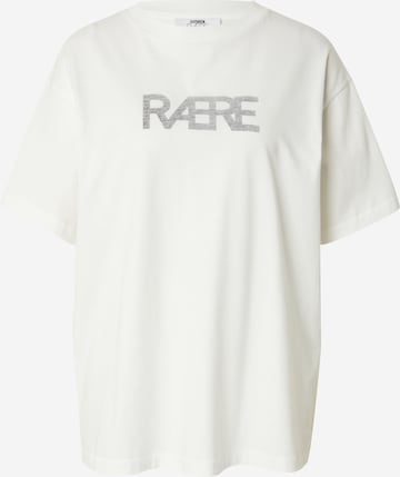 RÆRE by Lorena Rae - Camiseta 'Stina' en blanco: frente