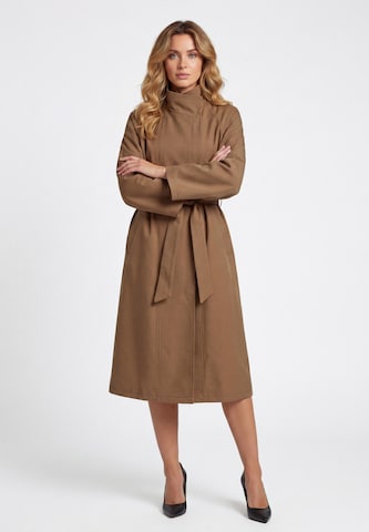Manteau mi-saison usha BLACK LABEL en marron