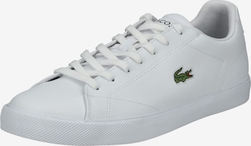 LACOSTE Nauhakengät 'Lerond' värissä valkoinen: etupuoli