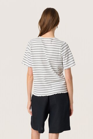 T-shirt 'SLEleanora' SOAKED IN LUXURY en gris
