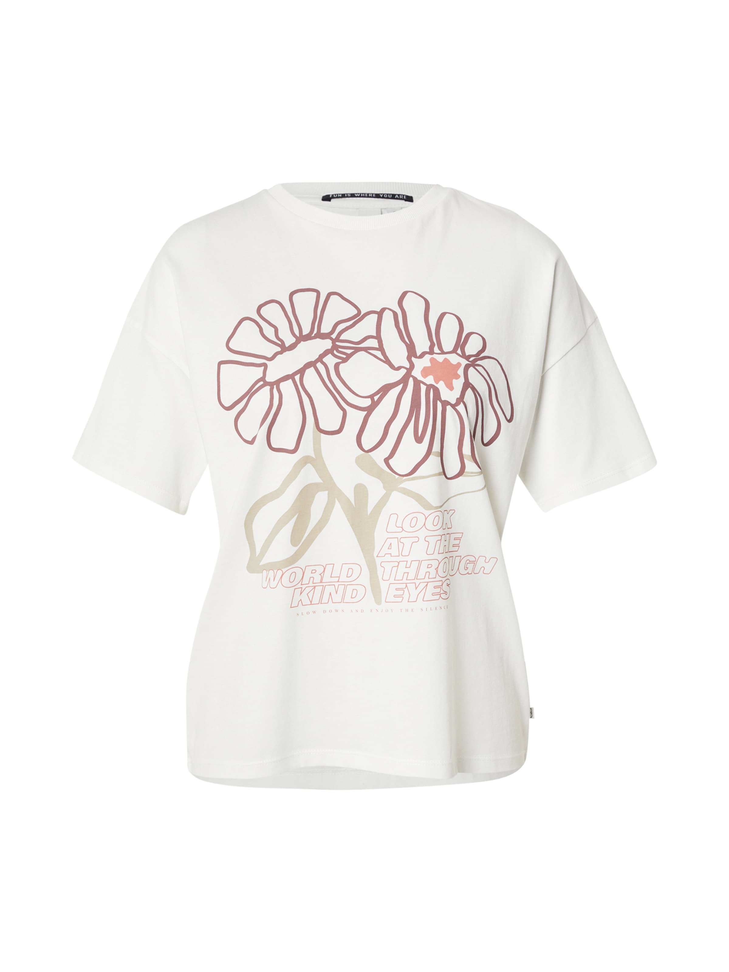 QS Shirt in Wit: voorkant